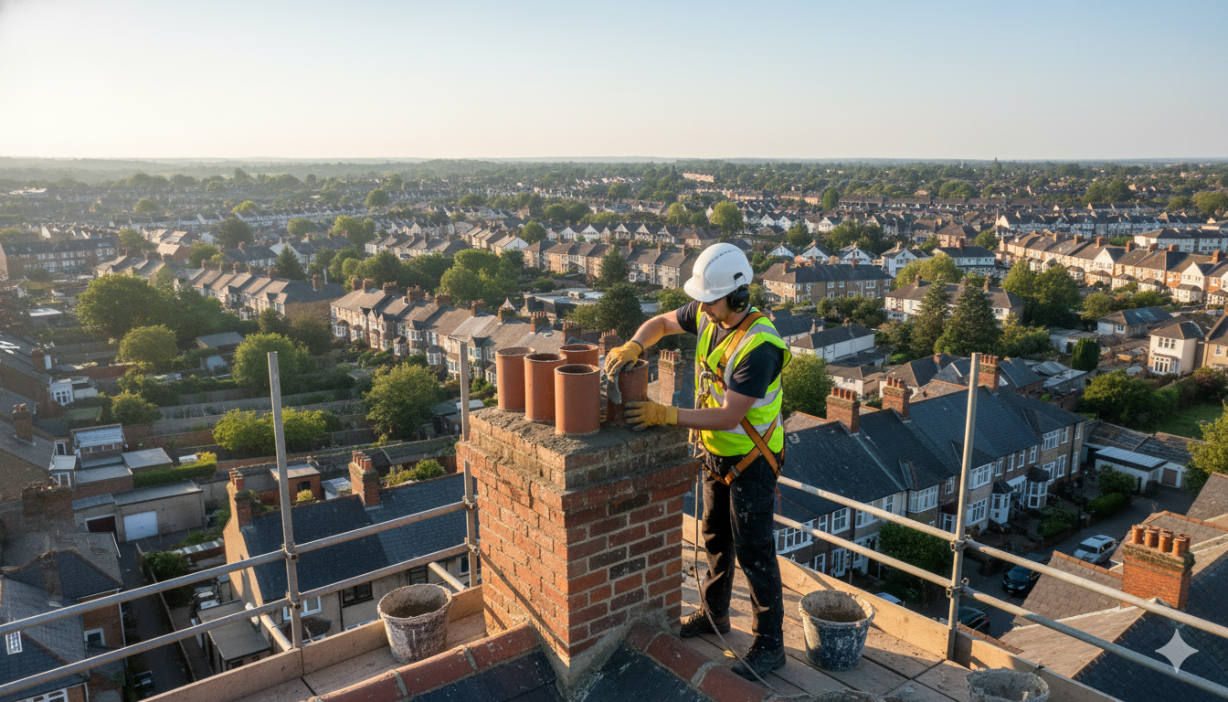 Chimney Stack Re-pointing